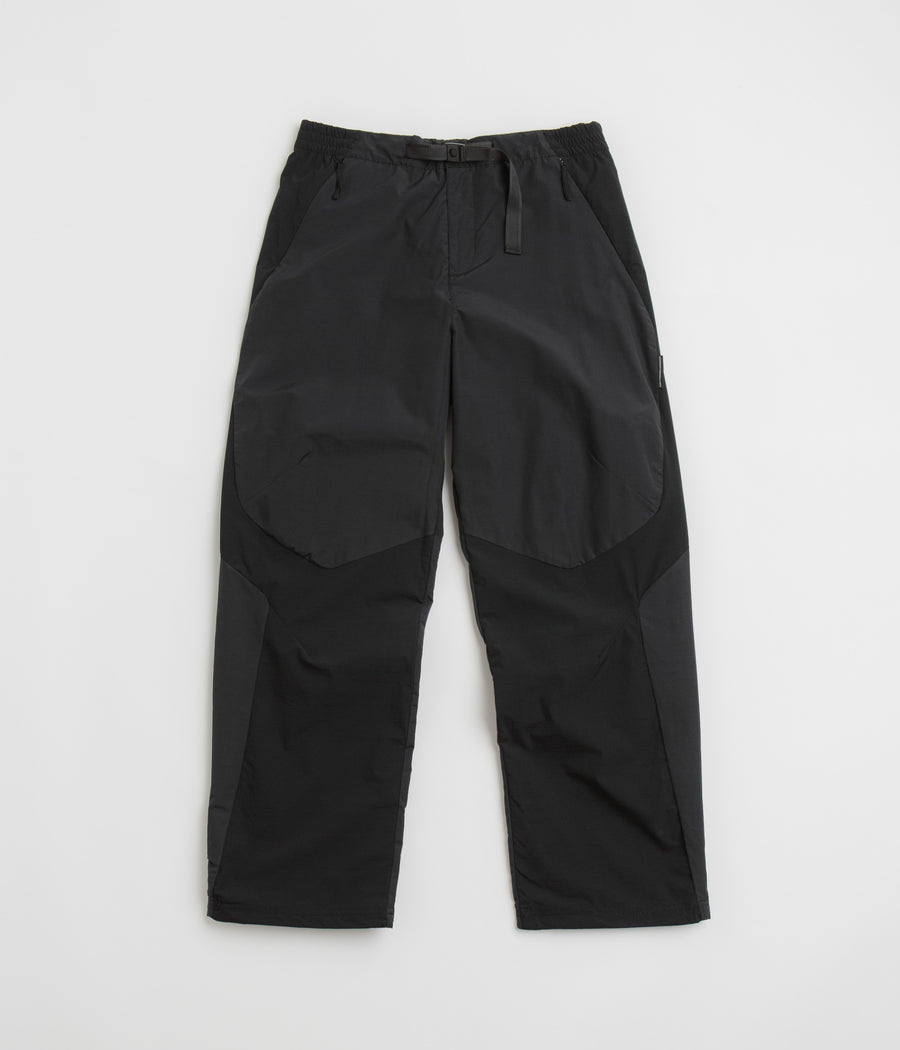 Purple Mountain Observatory Blocked Terrain Pants in Black