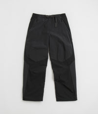 Purple Mountain Observatory Blocked Terrain Pants in Black