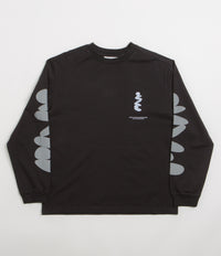 Purple Mountain Observatory Boulders Long Sleeve T-Shirt in Black