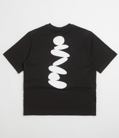 Purple Mountain Observatory Boulders T-Shirt in Black