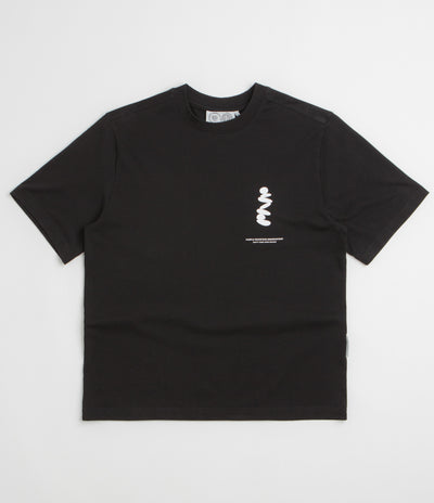 Purple Mountain Observatory Boulders T-Shirt in Black