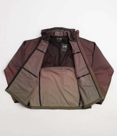 Purple Mountain Observatory Breeze Ombre Jacket - Olive / Brown