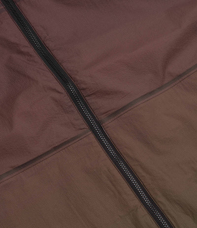Purple Mountain Observatory Breeze Ombre Jacket - Olive / Brown