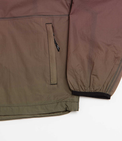 Purple Mountain Observatory Breeze Ombre Jacket - Olive / Brown