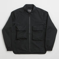 Purple Mountain Observatory Climate Overshirt Jacket - Black thumbnail