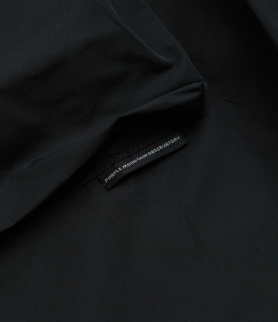 Purple Mountain Observatory Climate Overshirt Jacket - Black