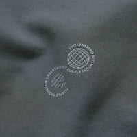 Purple Mountain Observatory Core Logo Hoodie in Garment Dye Slate thumbnail