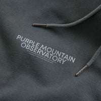 Purple Mountain Observatory Core Logo Hoodie in Garment Dye Slate thumbnail