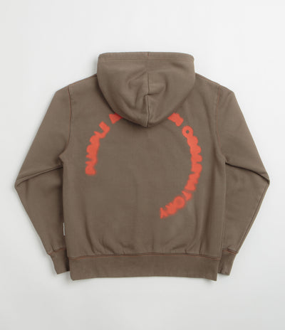 Purple Mountain Observatory Corona Hoodie in Mushroom