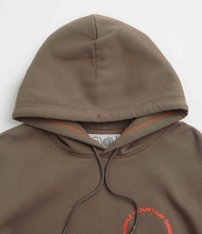 Purple Mountain Observatory Corona Hoodie in Mushroom