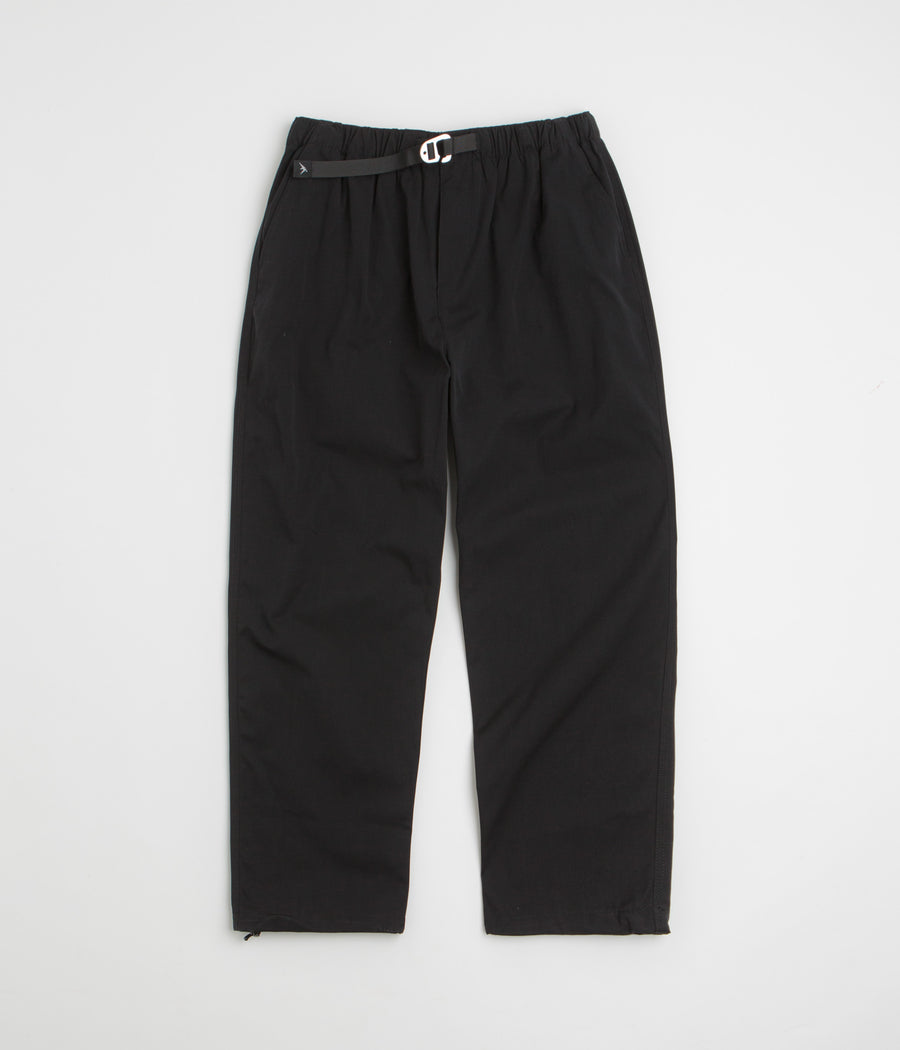 Purple Mountain Observatory Cotton Alpine Pants in Black and Black