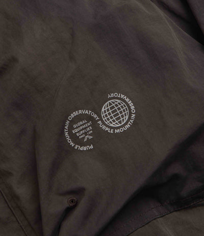 Purple Mountain Observatory Forager Jacket - Chocolate
