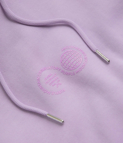 Purple Mountain Observatory Garment Dye Hoodie in Lilac