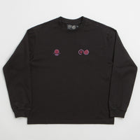 Purple Mountain Observatory Globe Long Sleeve T-Shirt - Black thumbnail