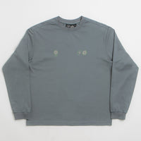 Purple Mountain Observatory Globe Long Sleeve T-Shirt - Stormy thumbnail