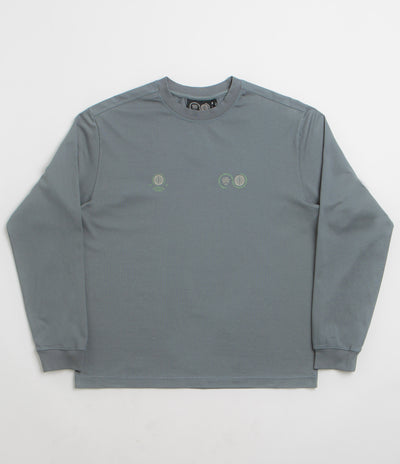 Purple Mountain Observatory Globe Long Sleeve T-Shirt - Stormy
