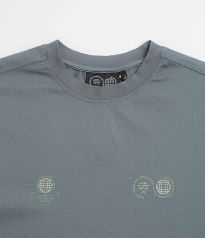 Purple Mountain Observatory Globe Long Sleeve T-Shirt - Stormy