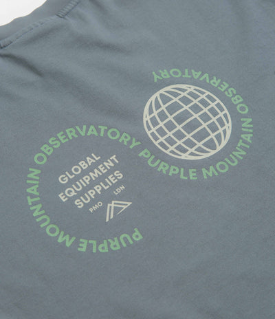 Purple Mountain Observatory Globe Long Sleeve T-Shirt - Stormy