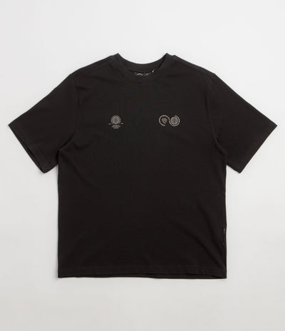 Purple Mountain Observatory Globe T-Shirt - Black / Grey