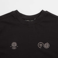 Purple Mountain Observatory Globe T-Shirt - Black / Grey thumbnail