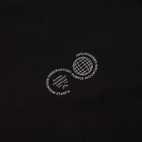 Purple Mountain Observatory Globe T-Shirt - Black / Grey thumbnail