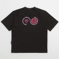 Purple Mountain Observatory Globe T-Shirt - Black / Purple thumbnail