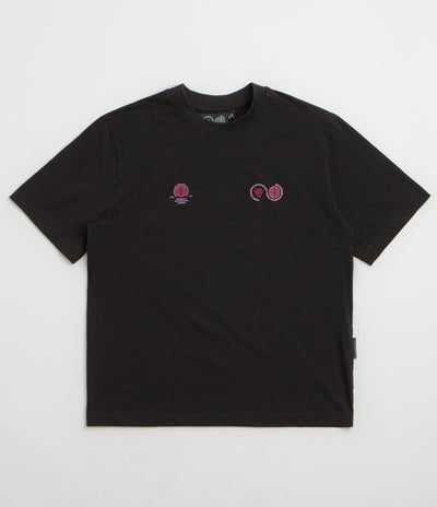 Purple Mountain Observatory Globe T-Shirt - Black / Purple
