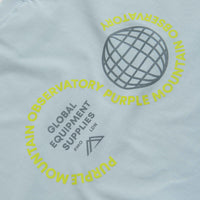 Purple Mountain Observatory Globe T-Shirt in Sky thumbnail