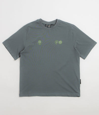 Purple Mountain Observatory Globe T-Shirt - Storm Grey