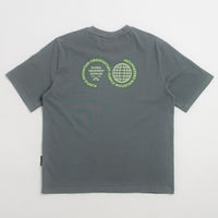 Purple Mountain Observatory Globe T-Shirt - Storm Grey thumbnail