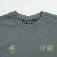 Purple Mountain Observatory Globe T-Shirt - Storm Grey thumbnail