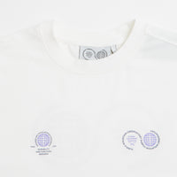 Purple Mountain Observatory Globe T-Shirt - White / Purple thumbnail
