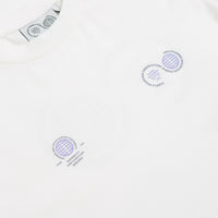 Purple Mountain Observatory Globe T-Shirt - White / Purple thumbnail