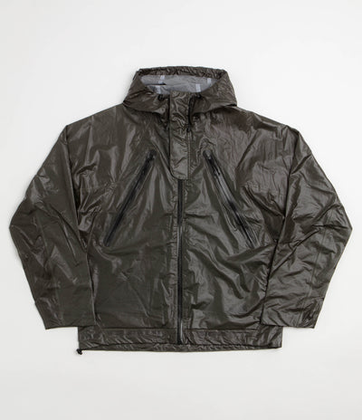 Purple Mountain Observatory Heatreactive Obsidian Shell Jacket - Khaki