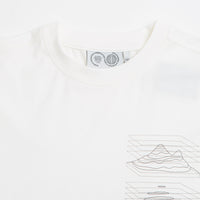 Purple Mountain Observatory Map Projections Long Sleeve T-Shirt in White thumbnail