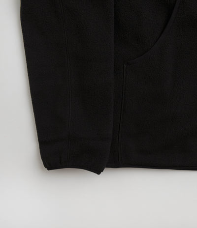 Purple Mountain Observatory Micro Fleece Cardigan - Black
