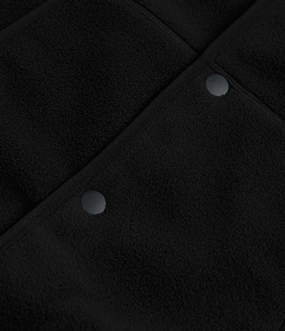 Purple Mountain Observatory Micro Fleece Cardigan - Black