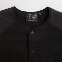 Purple Mountain Observatory Micro Fleece Cardigan - Black thumbnail