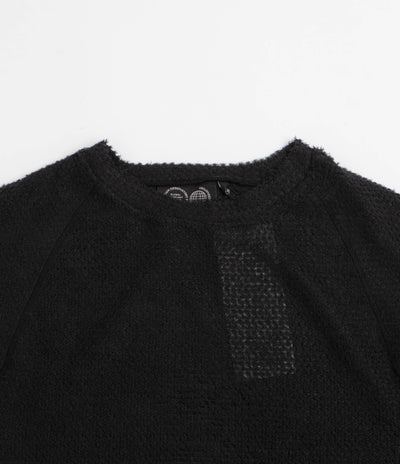 Purple Mountain Observatory Polartec Alpha Pullover Fleece - Black / Black