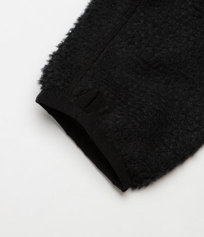 Purple Mountain Observatory Polartec Alpha Pullover Fleece - Black / Black