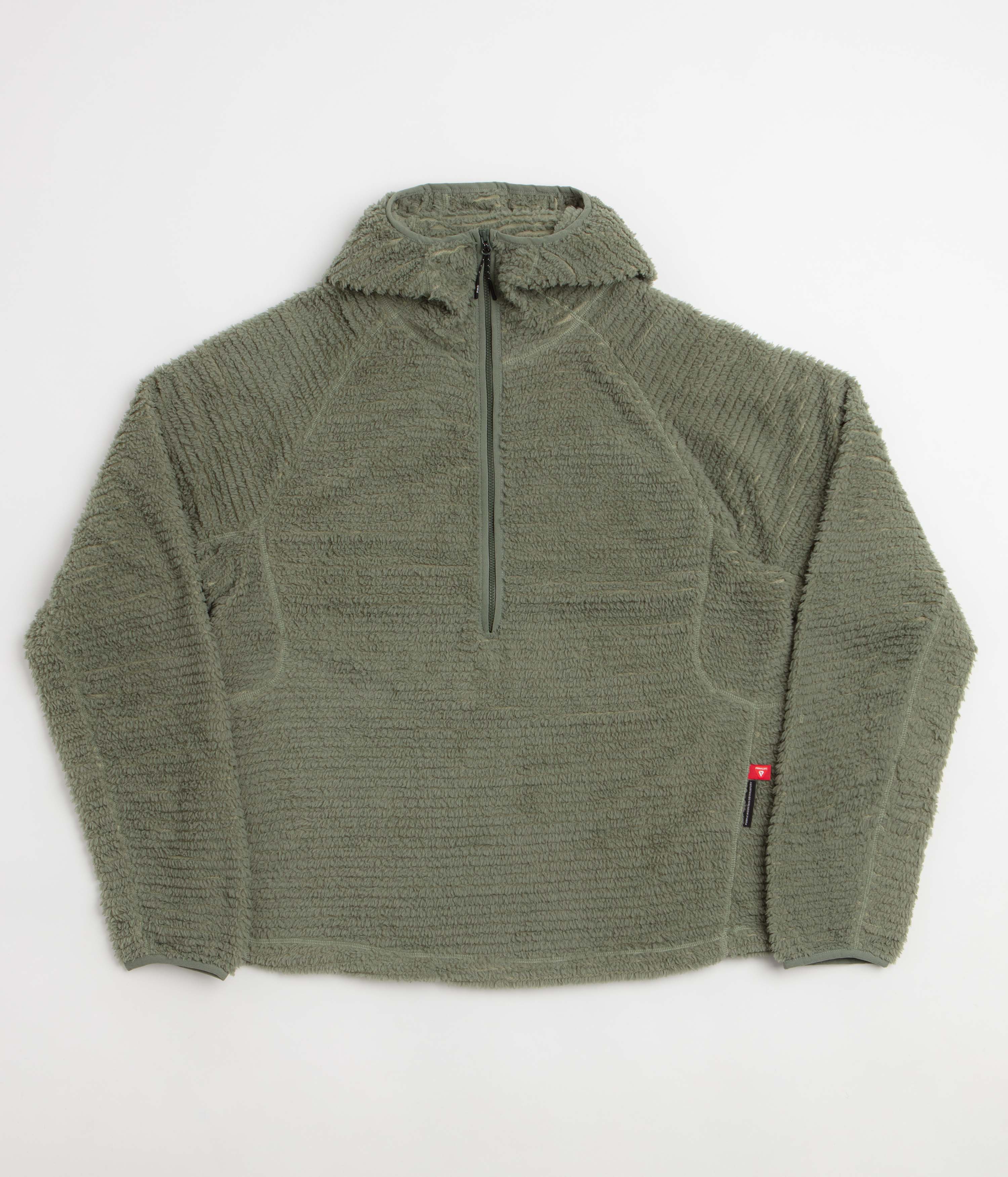 Purple Mountain Observatory Primaloft Half Zip Hoodie - Cement