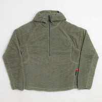 Purple Mountain Observatory Primaloft Half Zip Hoodie - Cement thumbnail