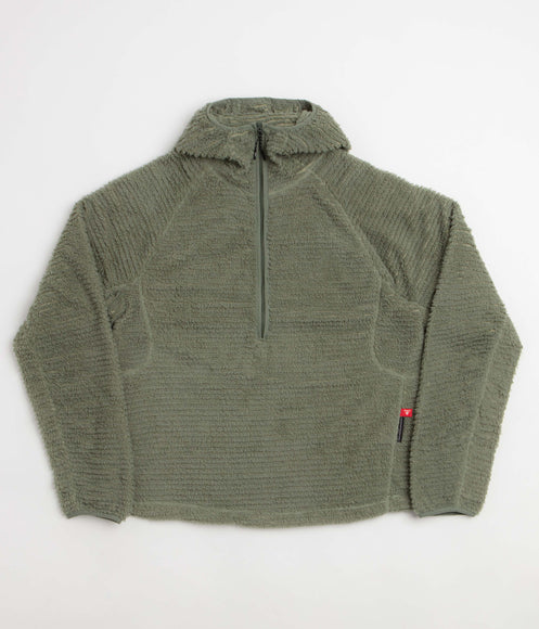 Purple Mountain Observatory Primaloft Half Zip Hoodie - Cement