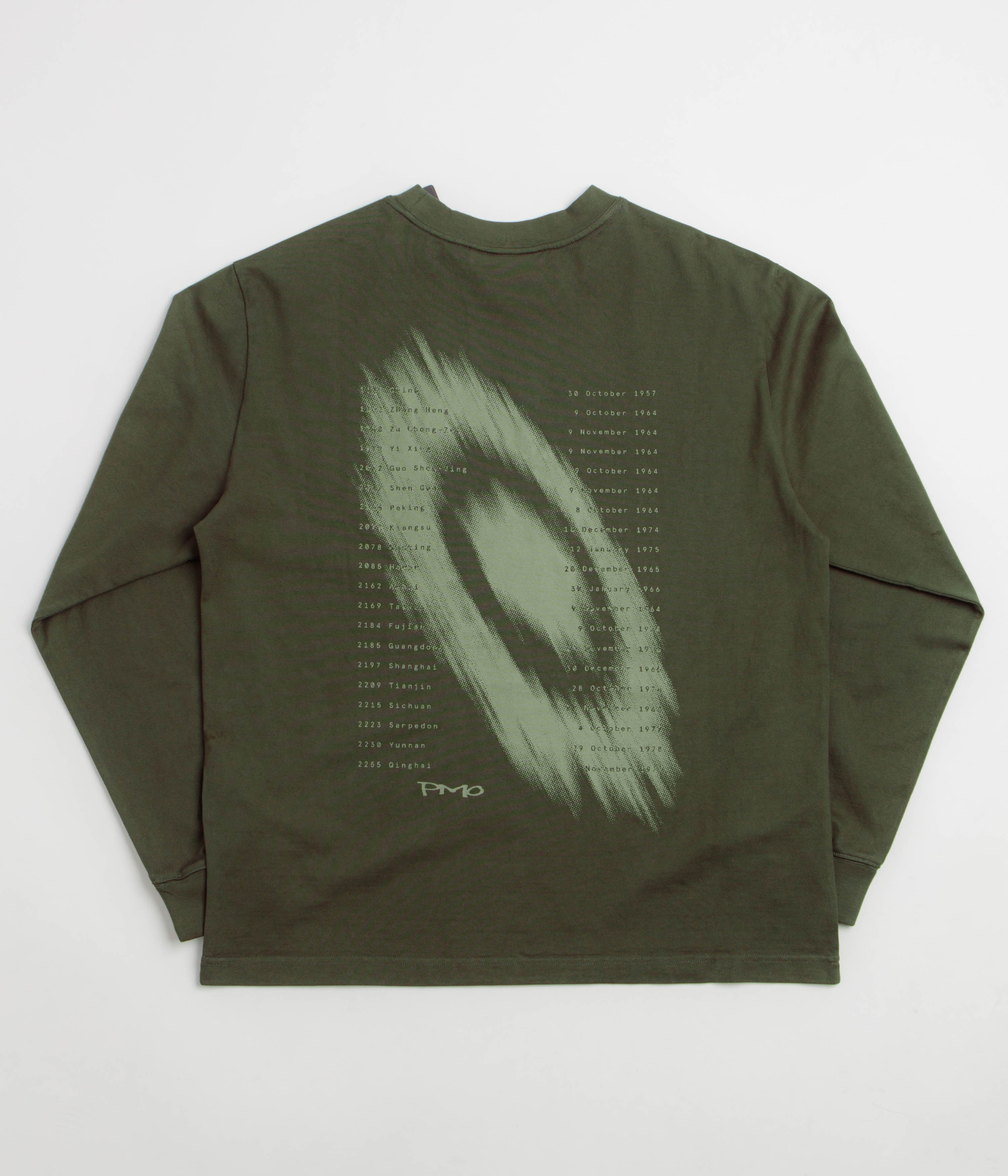 Purple Mountain Observatory Quantum Long Sleeve T-Shirt - Ivy Green
