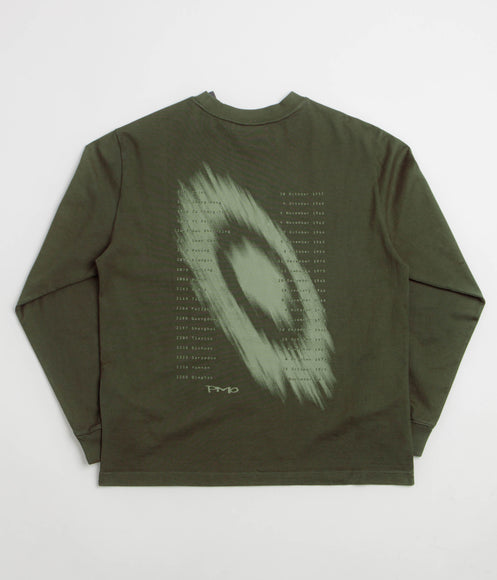 Purple Mountain Observatory Quantum Long Sleeve T-Shirt - Ivy Green
