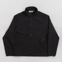 Purple Mountain Observatory Soft Shell Advanced Funnel Jacket in Black thumbnail