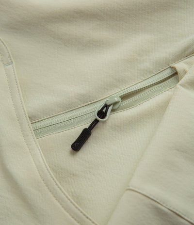 Purple Mountain Observatory Soft Shell Advanced Funnel Jacket in Bone