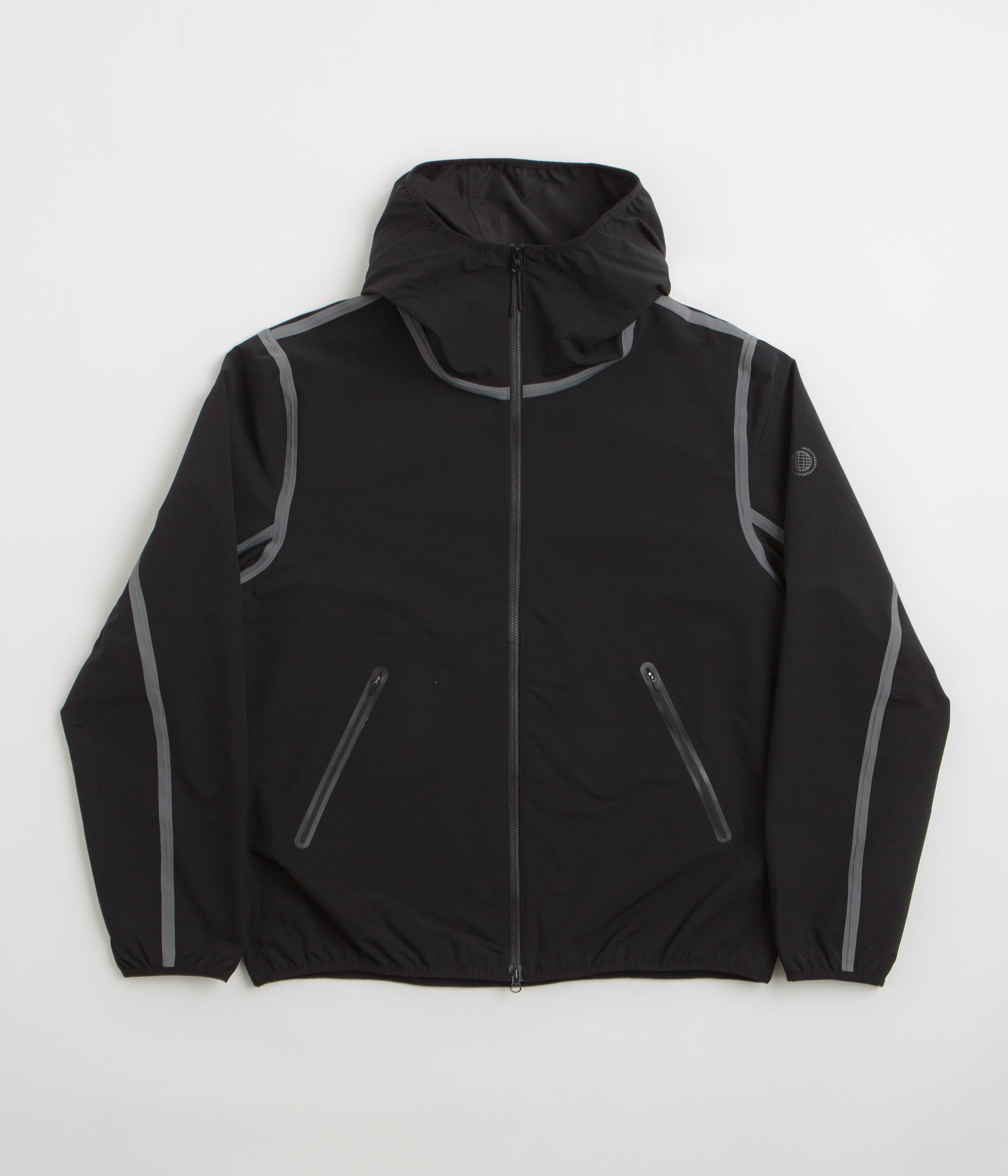 Purple Mountain Observatory Soft Shell Balaclava Jacket in Black