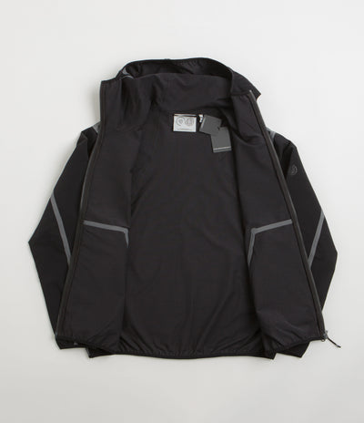 Purple Mountain Observatory Soft Shell Balaclava Jacket in Black