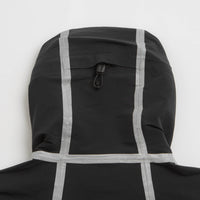 Purple Mountain Observatory Soft Shell Balaclava Jacket in Black and White thumbnail